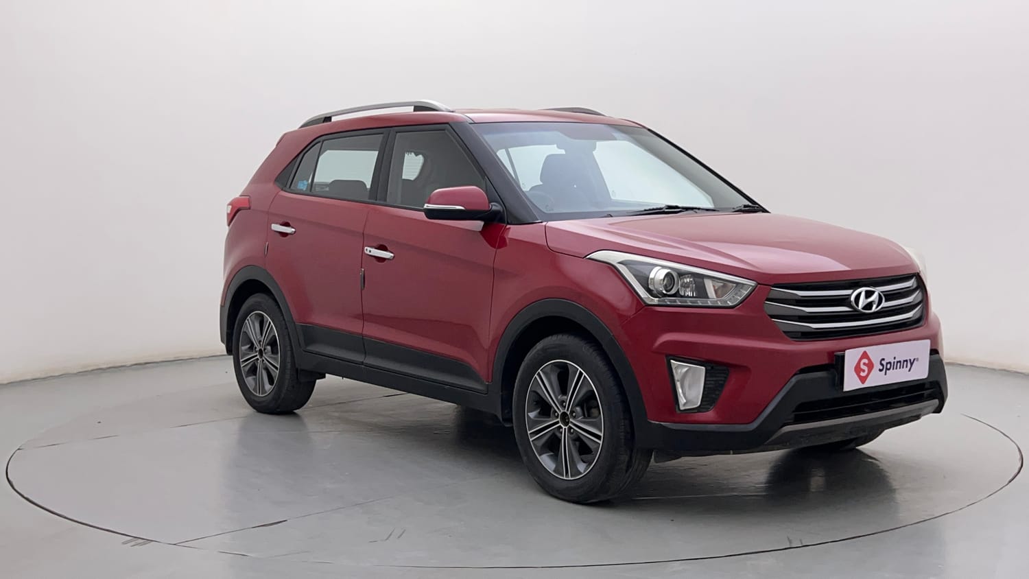 Used 2016 Hyundai Creta [2015-2018] 1.6 SX Plus Auto Petrol Petrol Automatic exterior RIGHT FRONT CORNER VIEW