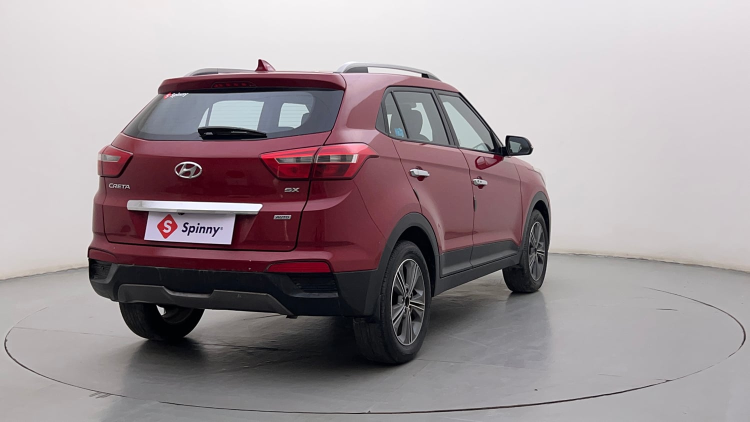 Used 2016 Hyundai Creta [2015-2018] 1.6 SX Plus Auto Petrol Petrol Automatic exterior RIGHT REAR CORNER VIEW
