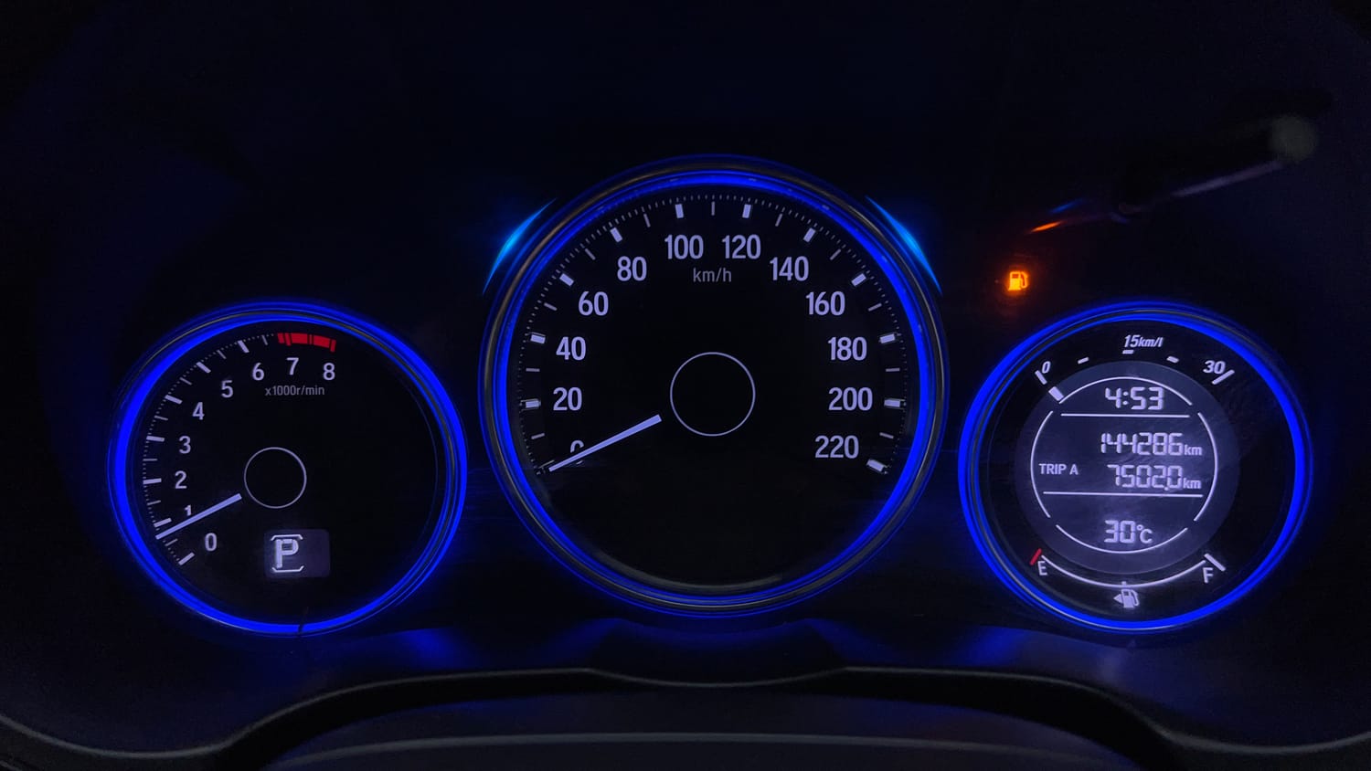 Used 2015 Honda City VX CVT Petrol Automatic interior CLUSTERMETER VIEW