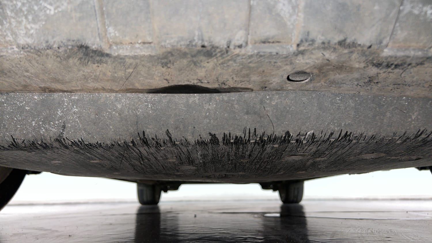 Used 2015 Honda City VX CVT Petrol Automatic extra FRONT LEFT UNDERBODY VIEW