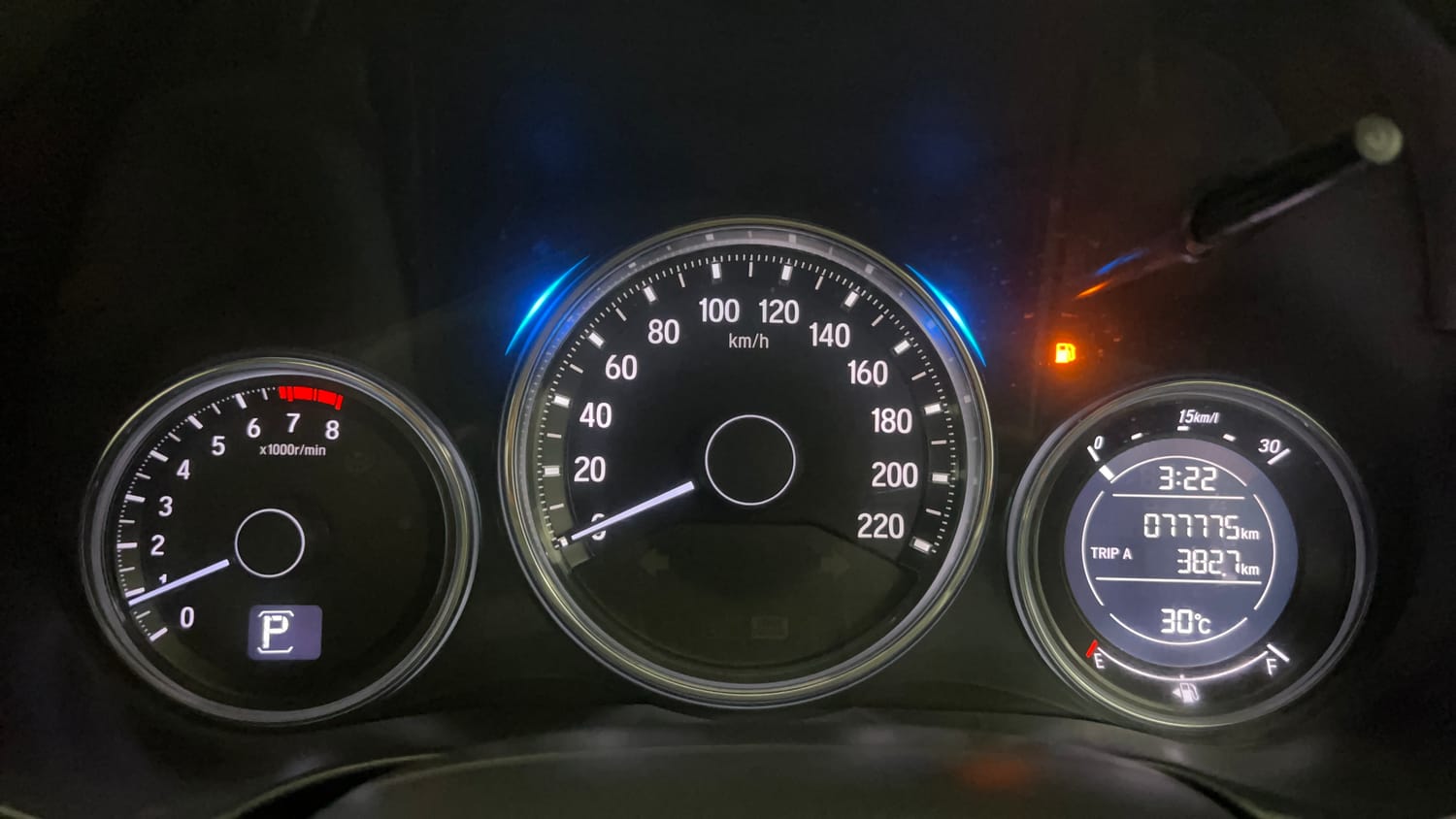 Used 2017 Honda City VX CVT Petrol Automatic interior CLUSTERMETER VIEW