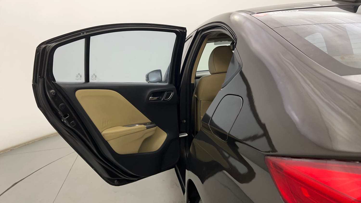 Used 2017 Honda City VX CVT Petrol Automatic interior LEFT REAR DOOR OPEN VIEW