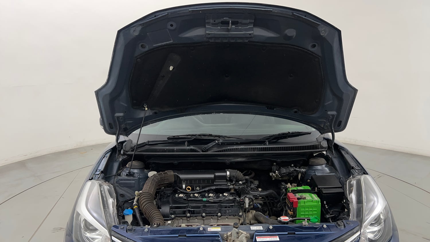 Used 2018 Maruti Suzuki Baleno Alpha 1.2 Petrol Manual engine ENGINE & BONNET OPEN FRONT VIEW
