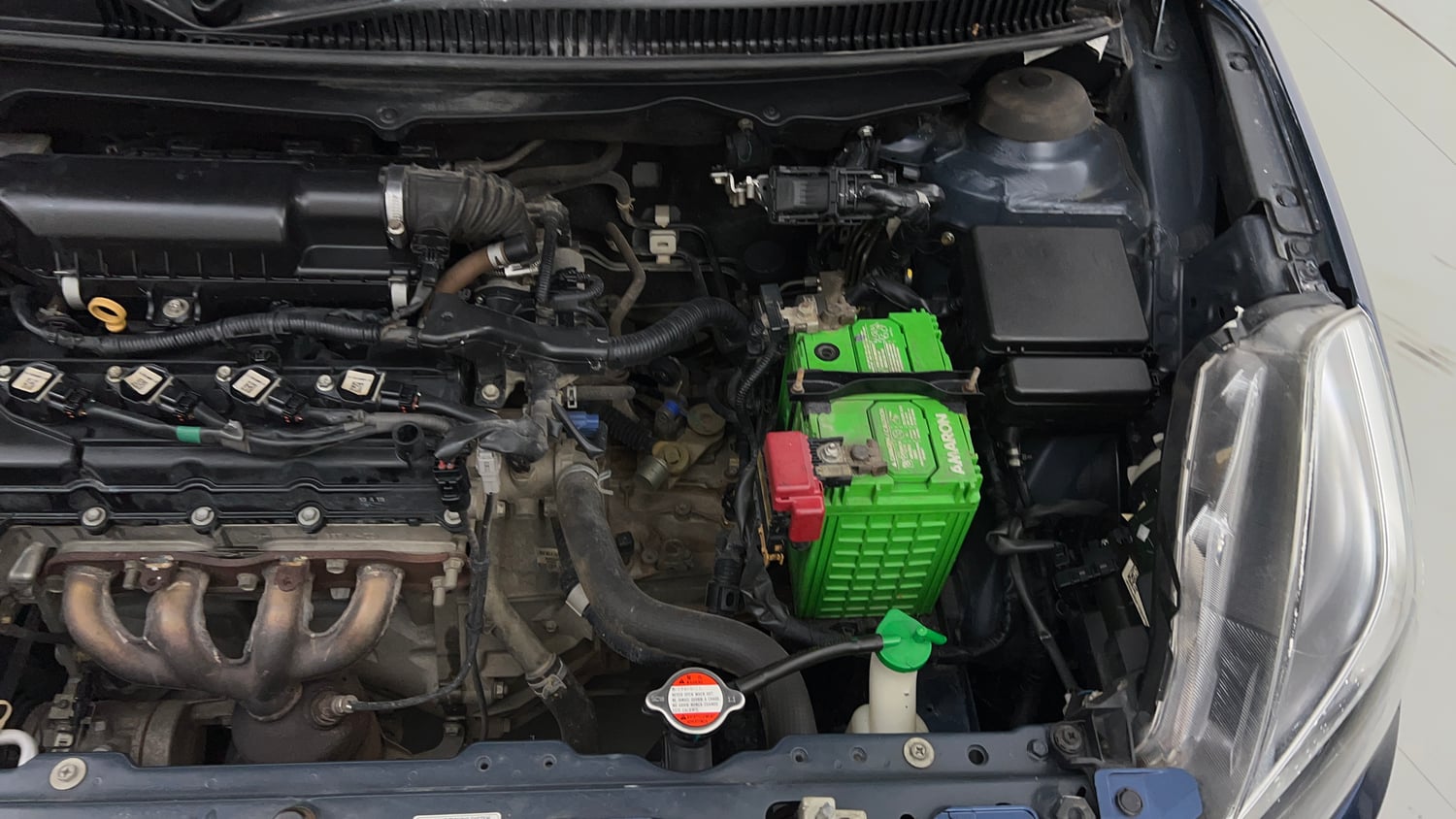 Used 2018 Maruti Suzuki Baleno Alpha 1.2 Petrol Manual engine ENGINE LEFT SIDE VIEW