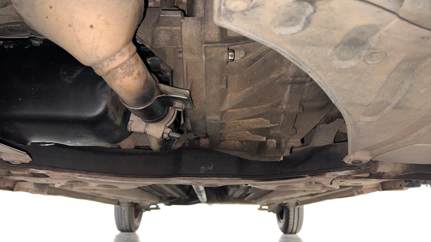 Used 2012 Maruti Suzuki Swift Dzire VDI Diesel Manual extra FRONT LEFT UNDERBODY VIEW