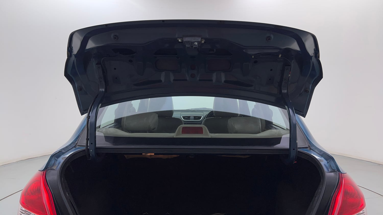 Used 2012 Maruti Suzuki Swift Dzire VDI Diesel Manual interior DICKY DOOR OPEN VIEW