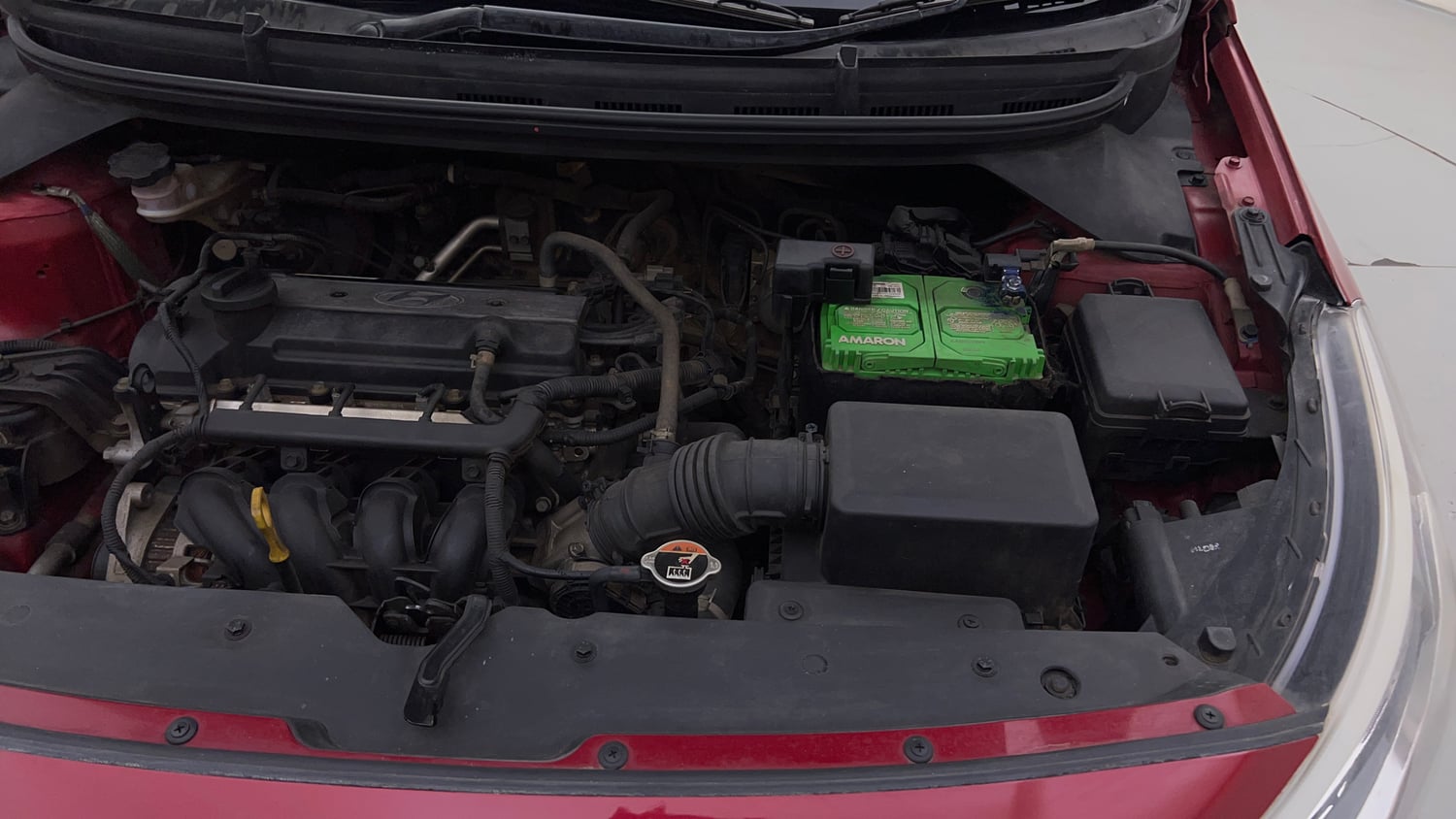 Used 2017 Hyundai Elite i20 Sportz 1.2 Petrol Manual engine ENGINE LEFT SIDE VIEW