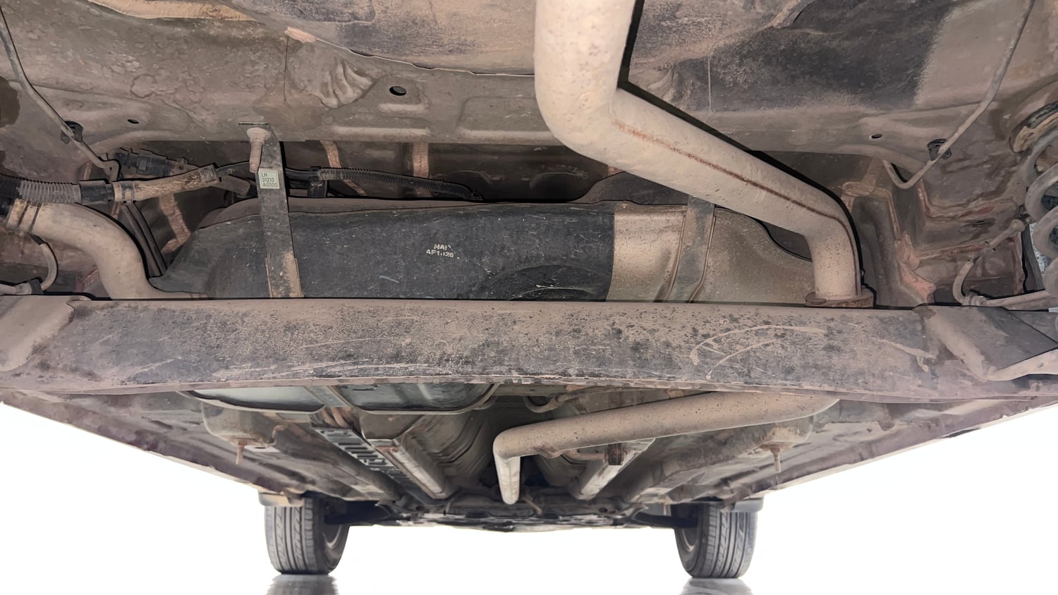 Used 2016 Hyundai Creta 1.6 SX Plus Diesel Manual extra REAR UNDERBODY VIEW (TAKEN FROM REAR)