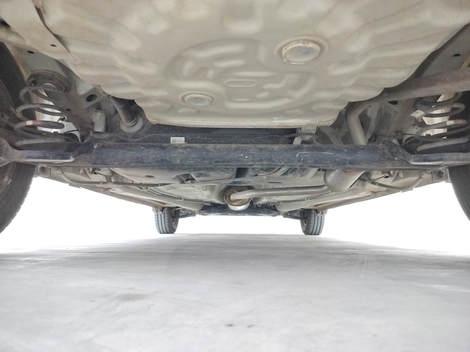 Used 2023 Maruti Suzuki Alto K10 VXI Plus Petrol Manual extra REAR UNDERBODY VIEW (TAKEN FROM REAR)