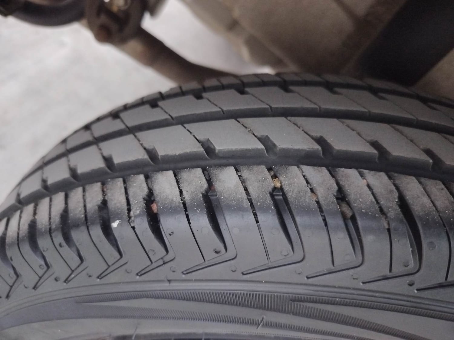 Used 2023 Maruti Suzuki Alto K10 VXI Plus Petrol Manual tyres RIGHT REAR TYRE TREAD VIEW