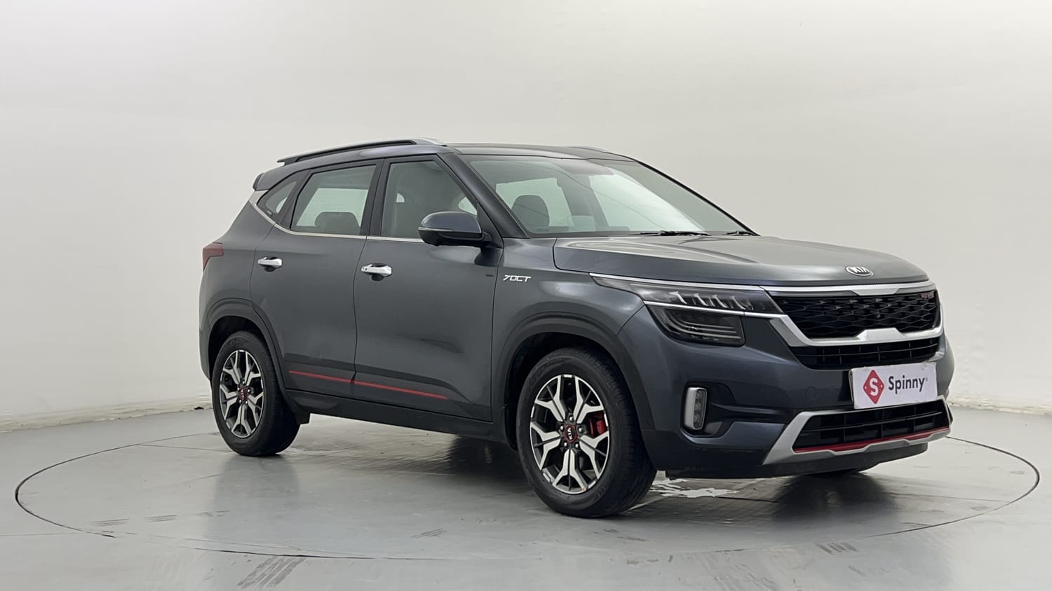 Used 2020 Kia Seltos GTX Plus DCT Petrol Automatic exterior RIGHT FRONT CORNER VIEW