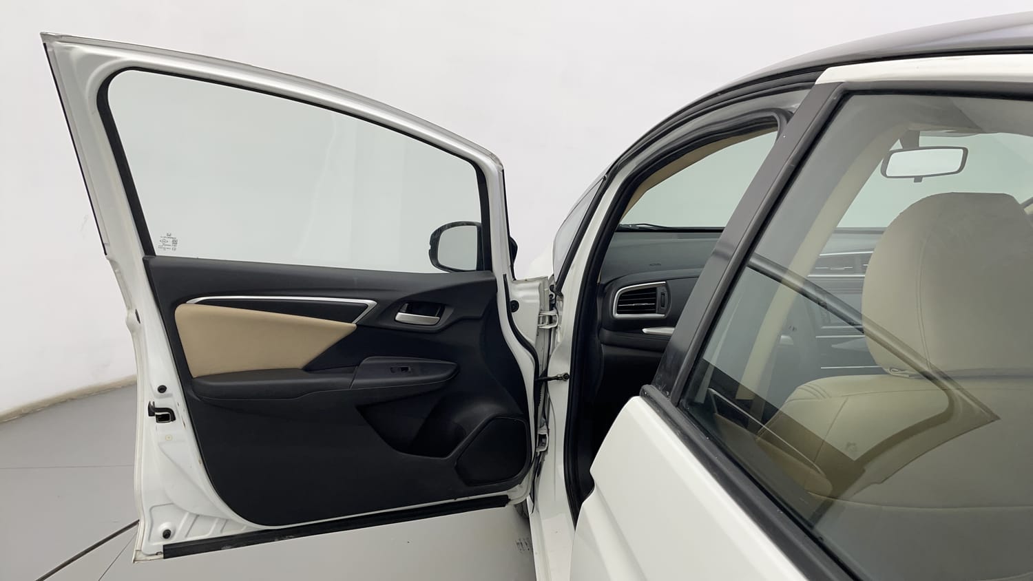 Used 2022 Honda Jazz ZX CVT Petrol Automatic interior LEFT FRONT DOOR OPEN VIEW