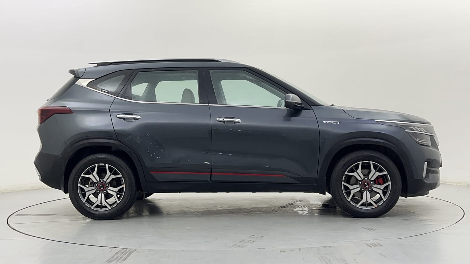 Used 2020 Kia Seltos GTX Plus DCT Petrol Automatic exterior RIGHT SIDE VIEW