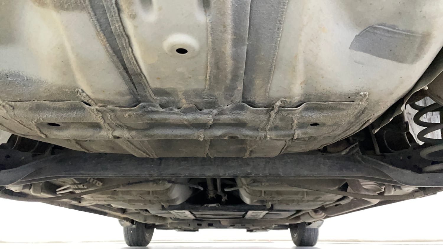 Used 2022 Honda Jazz ZX CVT Petrol Automatic extra REAR UNDERBODY VIEW (TAKEN FROM REAR)