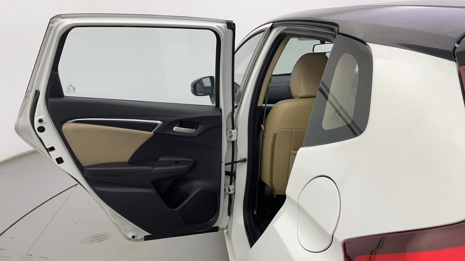 Used 2022 Honda Jazz ZX CVT Petrol Automatic interior LEFT REAR DOOR OPEN VIEW