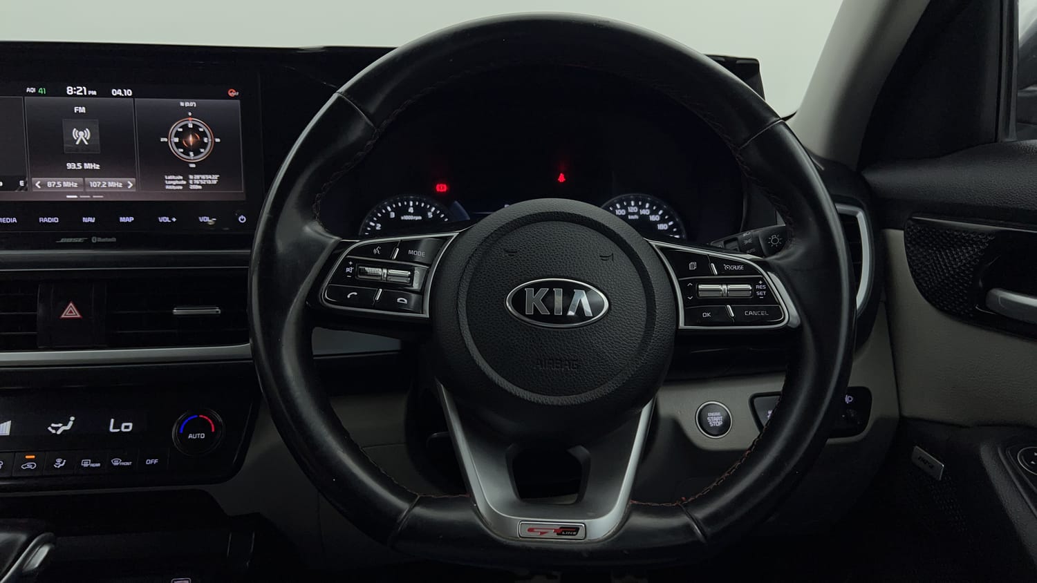 Used 2020 Kia Seltos GTX Plus DCT Petrol Automatic interior STEERING VIEW