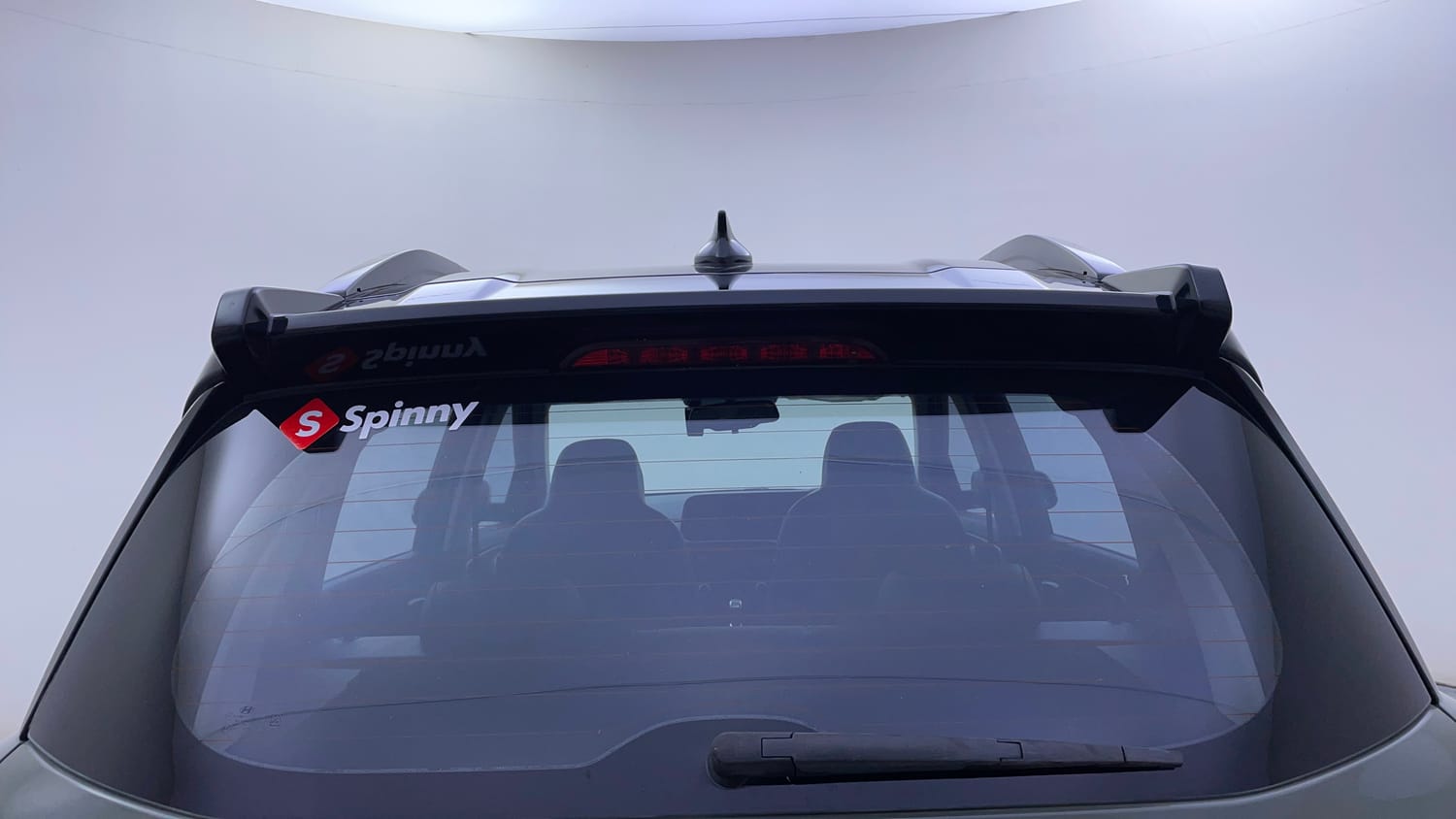 Used 2023 Hyundai Exter SX(O) Connect 1.2 Petrol MT Dual Tone Petrol Manual exterior BACK WINDSHIELD VIEW