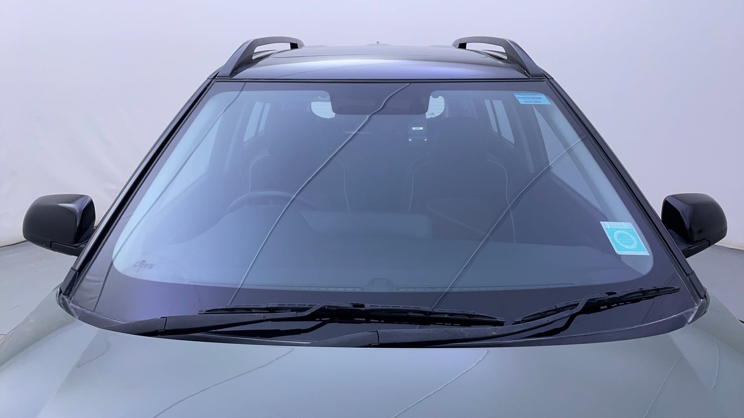 Used 2023 Hyundai Exter SX(O) Connect 1.2 Petrol MT Dual Tone Petrol Manual exterior FRONT WINDSHIELD VIEW
