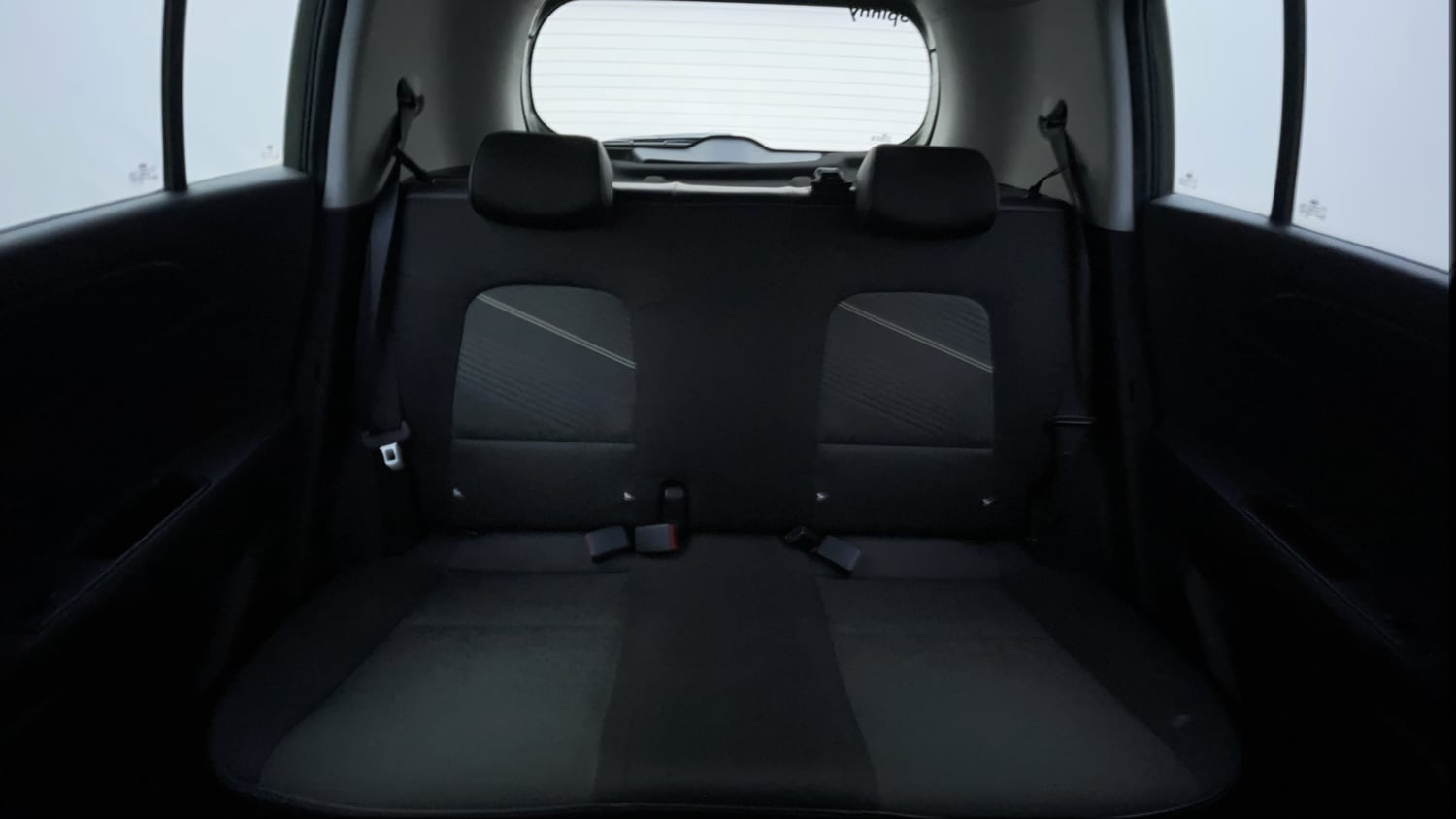 Used 2023 Hyundai Exter SX(O) Connect 1.2 Petrol MT Dual Tone Petrol Manual interior REAR SEAT CONDITION VIEW