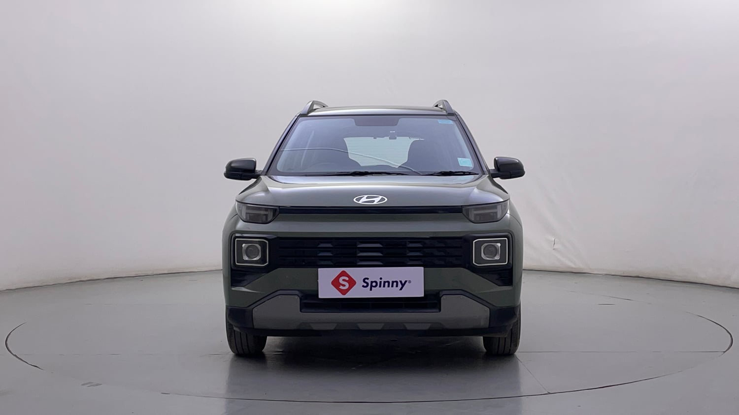 Used 2023 Hyundai Exter SX(O) Connect 1.2 Petrol MT Dual Tone Petrol Manual exterior FRONT VIEW