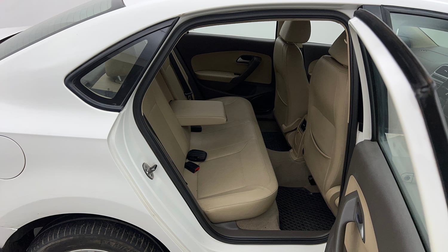 Used 2017 Volkswagen Vento 1.2L Highline Petrol AT Petrol Automatic interior RIGHT SIDE REAR DOOR CABIN VIEW