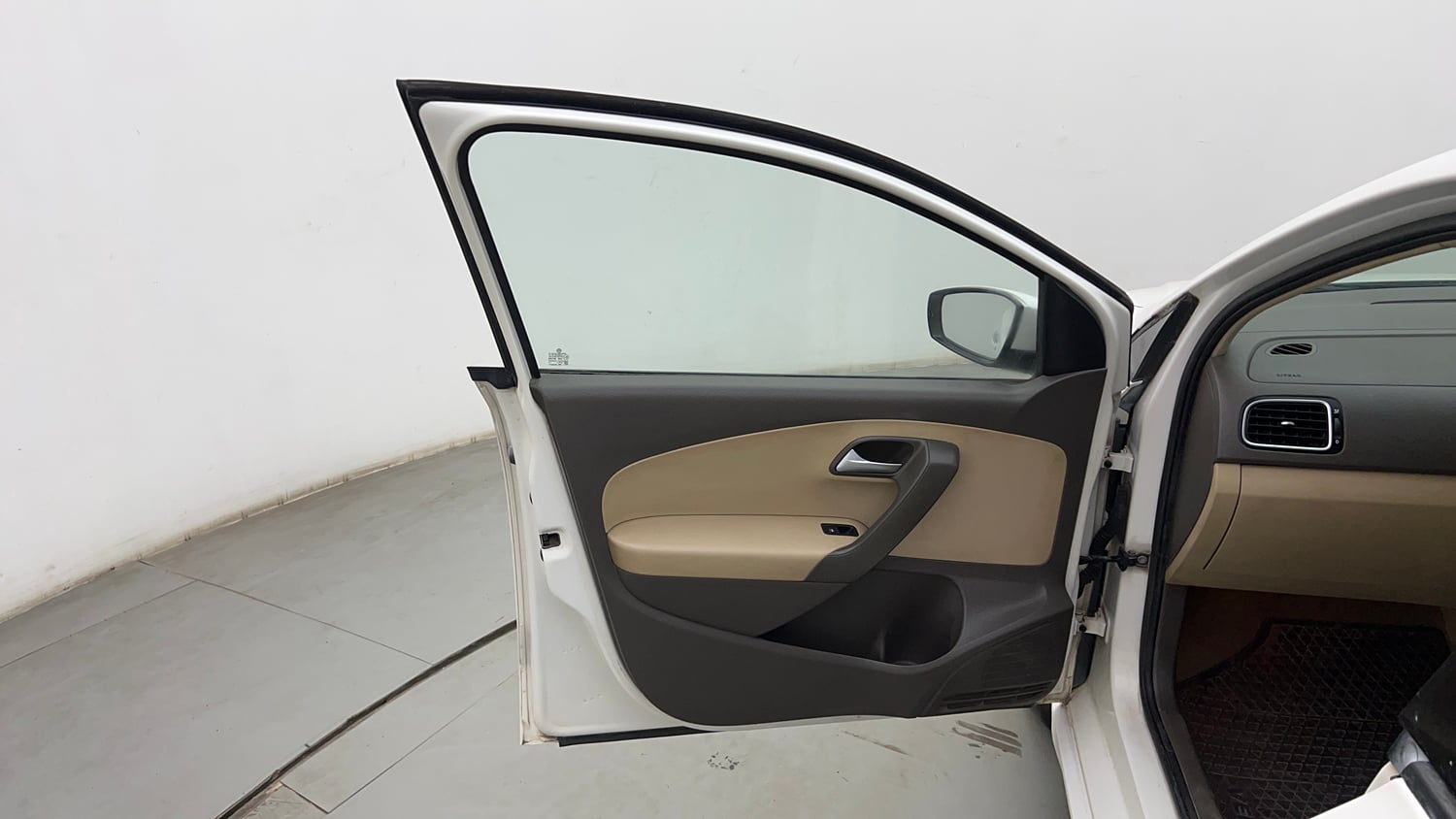 Used 2017 Volkswagen Vento 1.2L Highline Petrol AT Petrol Automatic interior LEFT FRONT DOOR OPEN VIEW
