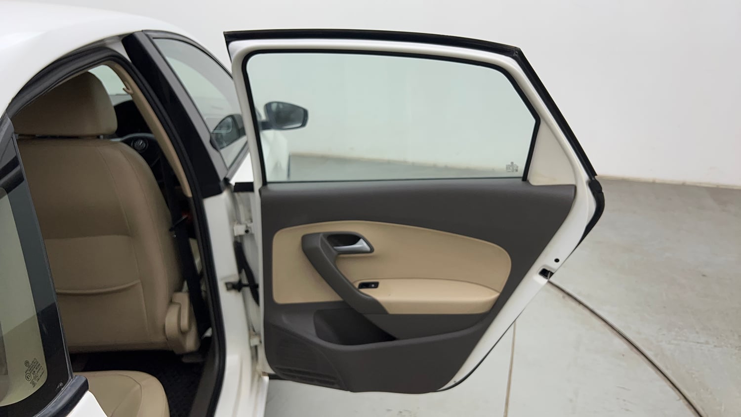 Used 2017 Volkswagen Vento 1.2L Highline Petrol AT Petrol Automatic interior RIGHT REAR DOOR OPEN VIEW