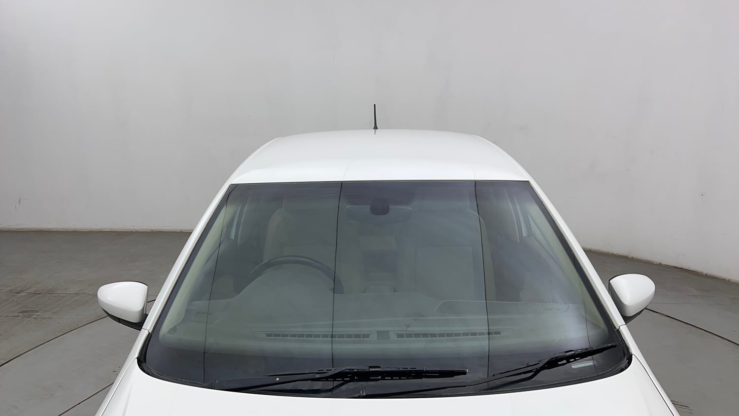 Used 2017 Volkswagen Vento 1.2L Highline Petrol AT Petrol Automatic exterior FRONT WINDSHIELD VIEW