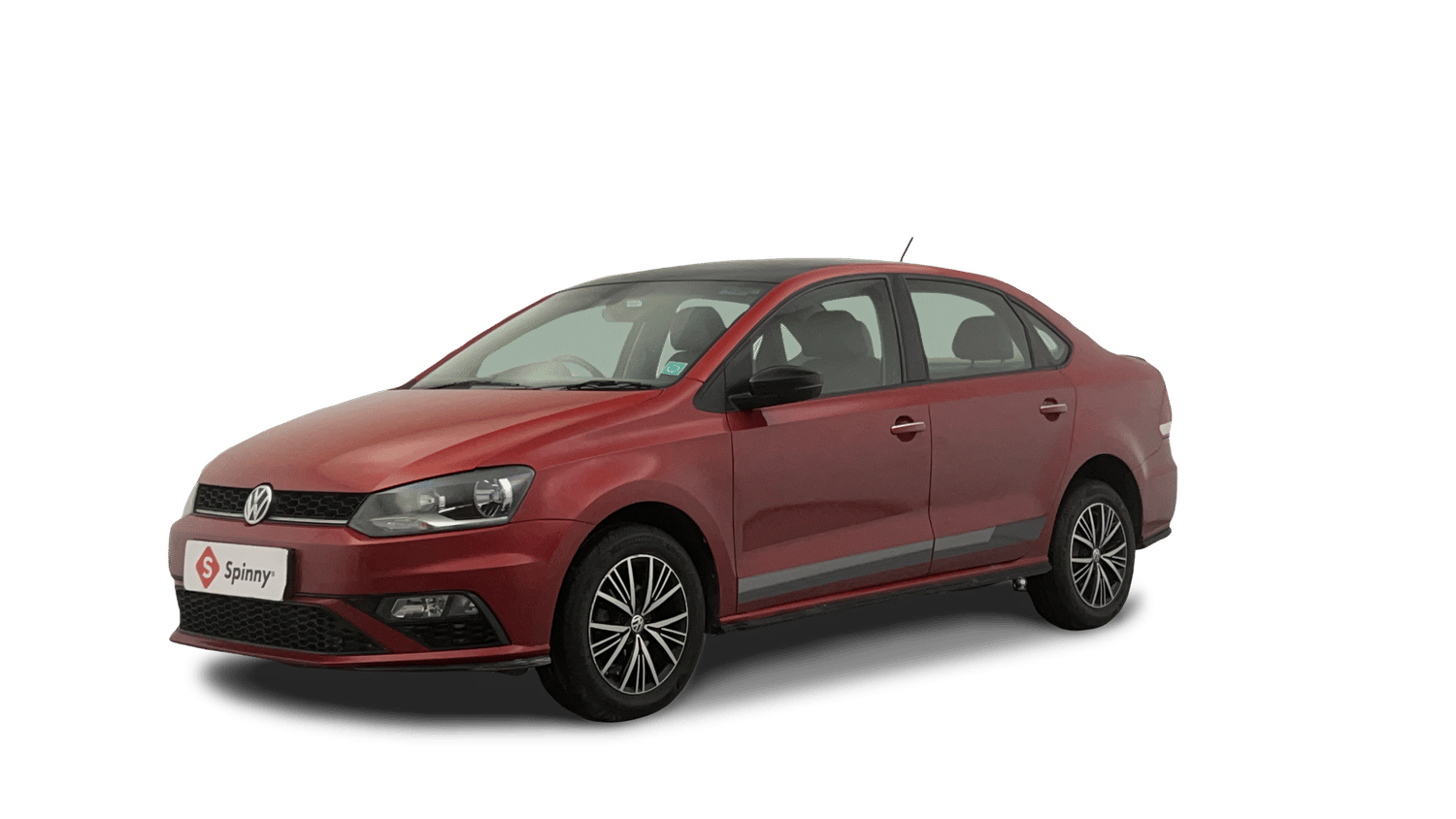 Used 2020 Volkswagen Vento Red and White Edition Petrol Automatic Image