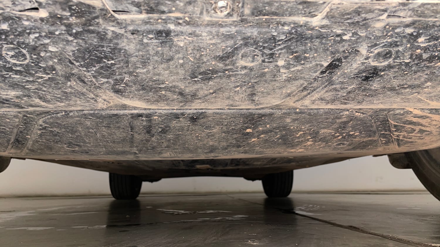 Used 2022 Volkswagen T-Roc [2019-2021] 1.5 TSI DSG Petrol Automatic extra FRONT LEFT UNDERBODY VIEW