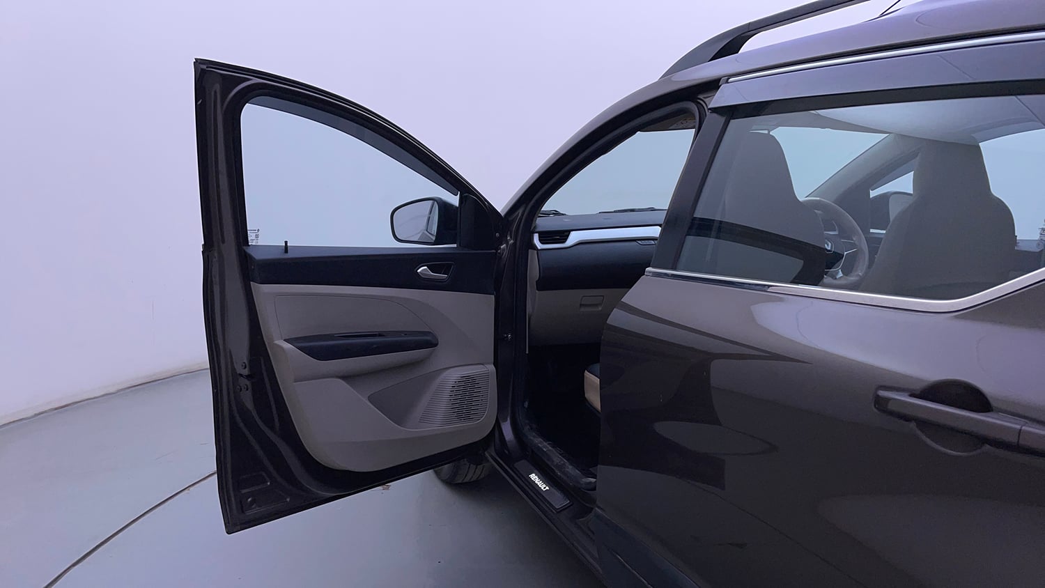 Used 2022 Renault Triber RXZ Petrol Manual interior LEFT FRONT DOOR OPEN VIEW
