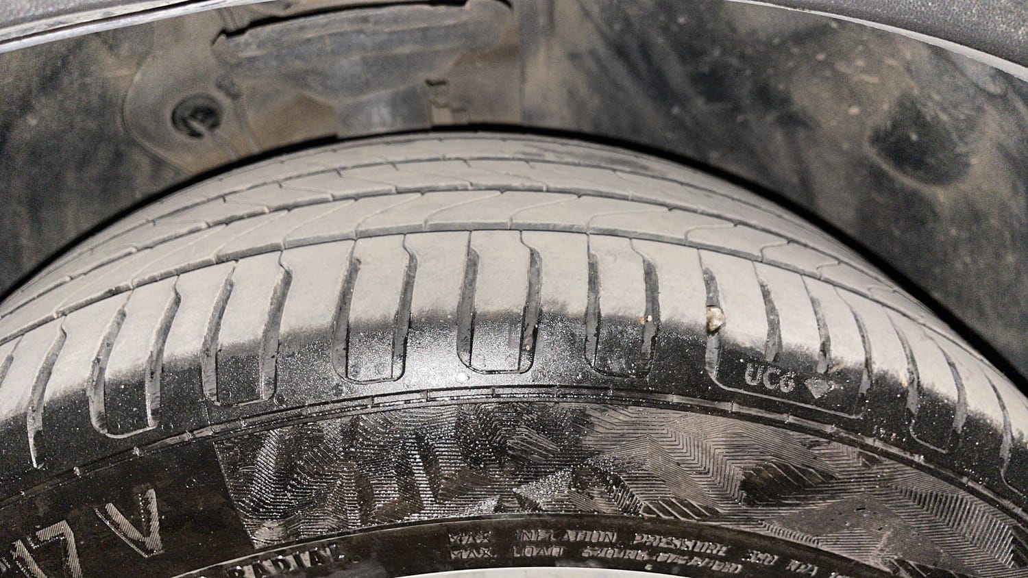 Used 2022 Volkswagen T-Roc [2019-2021] 1.5 TSI DSG Petrol Automatic tyres RIGHT FRONT TYRE TREAD VIEW