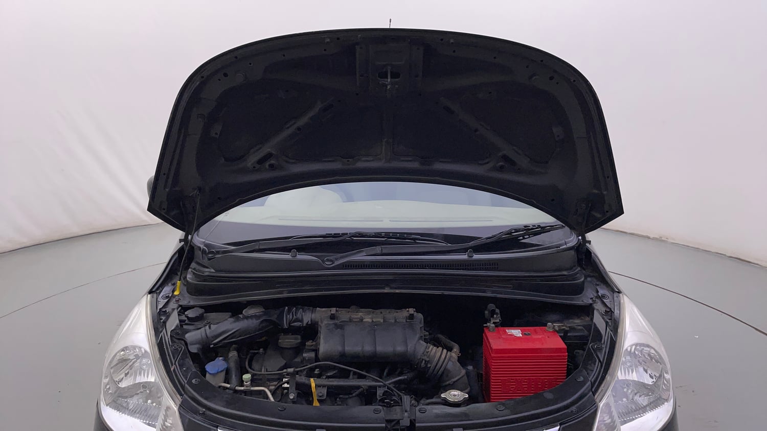 Used 2010 Hyundai i10 Magna 1.2 Petrol Manual engine ENGINE & BONNET OPEN FRONT VIEW