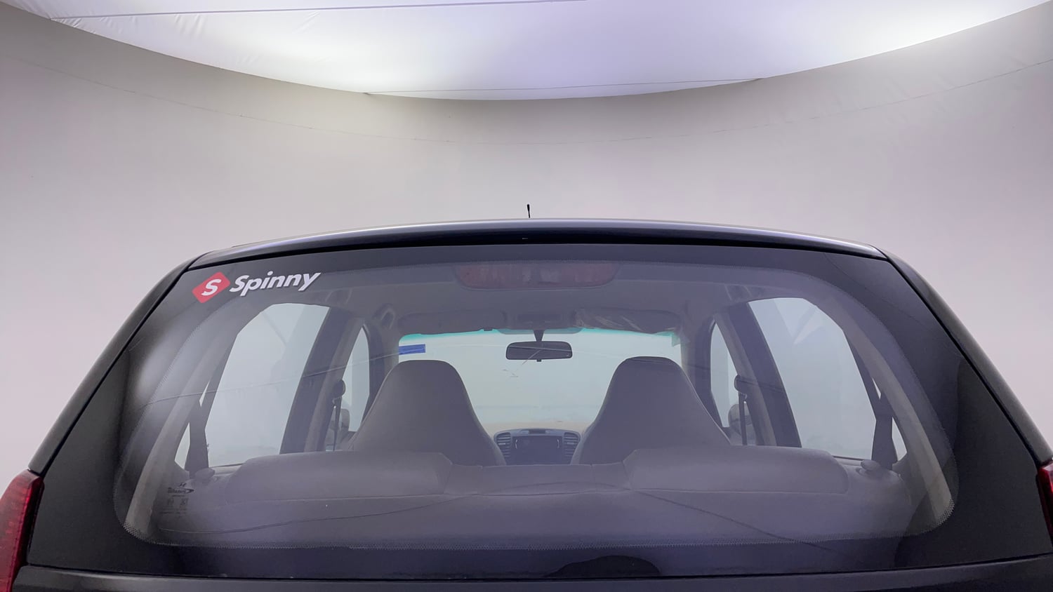 Used 2010 Hyundai i10 Magna 1.2 Petrol Manual exterior BACK WINDSHIELD VIEW