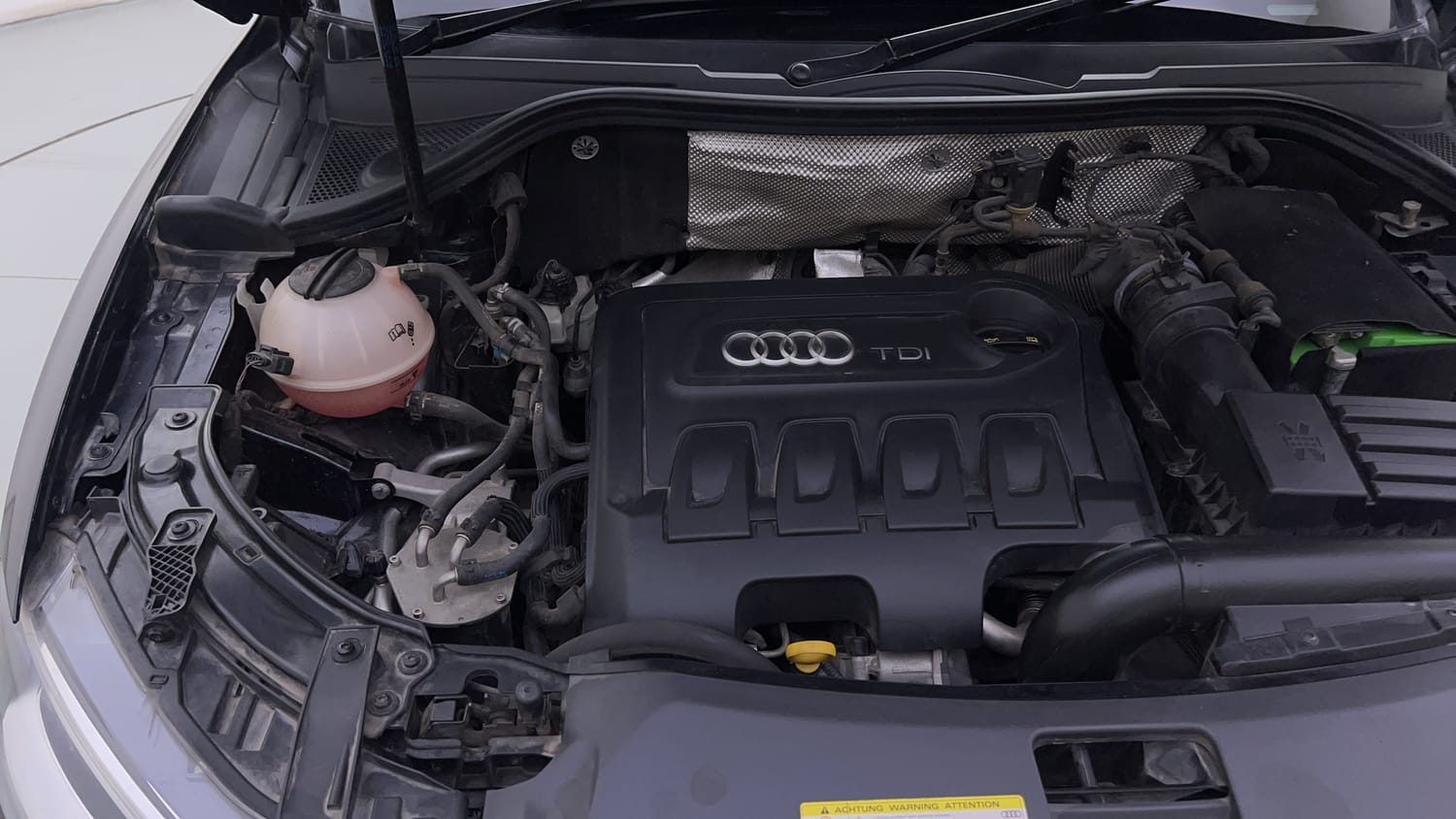 Used 2015 Audi Q3 2.0 TDI quattro Premium Diesel Automatic engine ENGINE RIGHT SIDE VIEW
