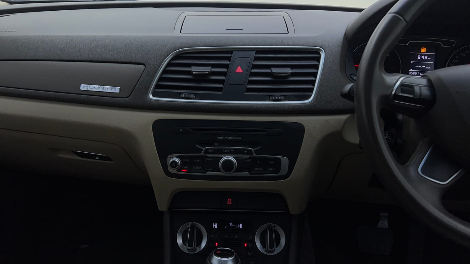Used 2015 Audi Q3 2.0 TDI quattro Premium Diesel Automatic top_features Integrated (in-dash) music system