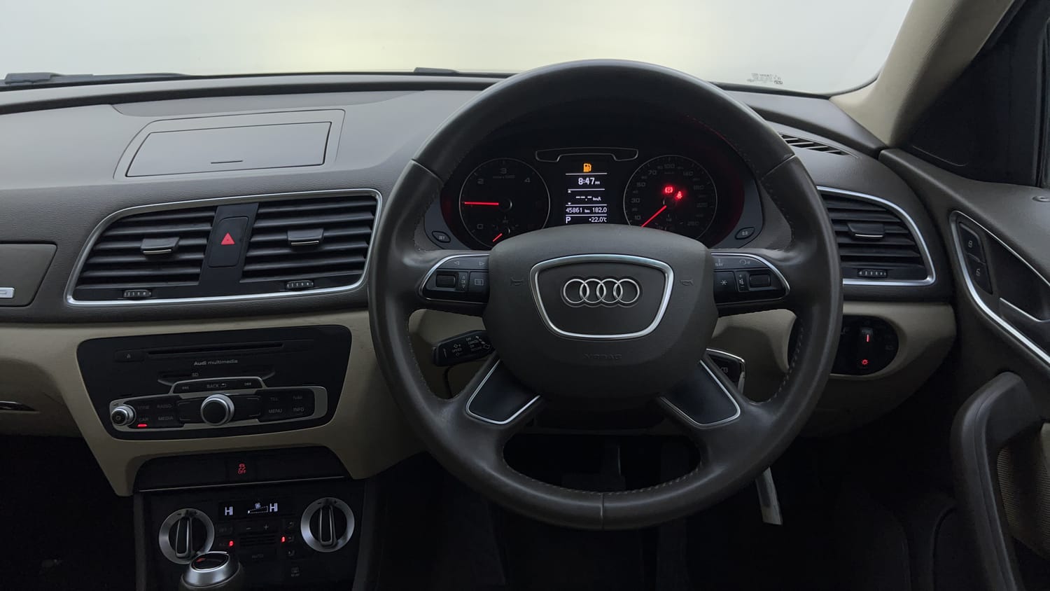 Used 2015 Audi Q3 2.0 TDI quattro Premium Diesel Automatic interior STEERING VIEW