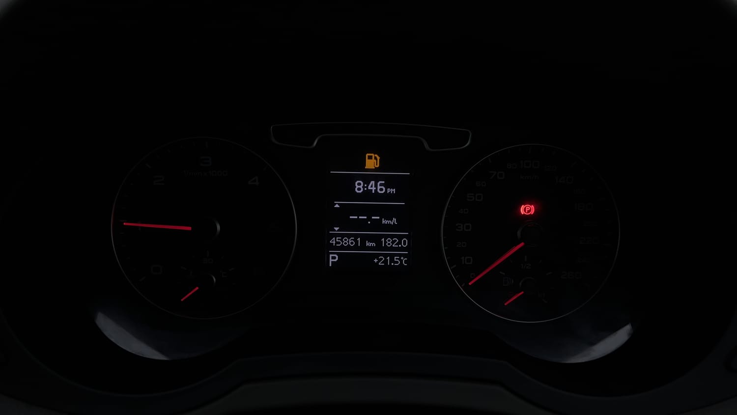Used 2015 Audi Q3 2.0 TDI quattro Premium Diesel Automatic interior CLUSTERMETER VIEW