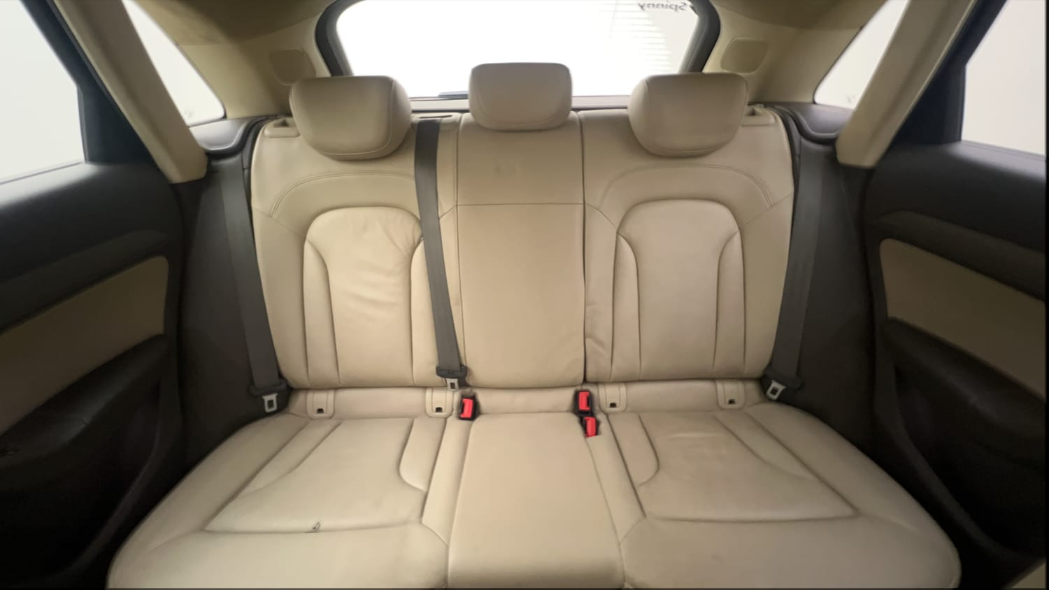Used 2015 Audi Q3 2.0 TDI quattro Premium Diesel Automatic interior REAR SEAT CONDITION VIEW