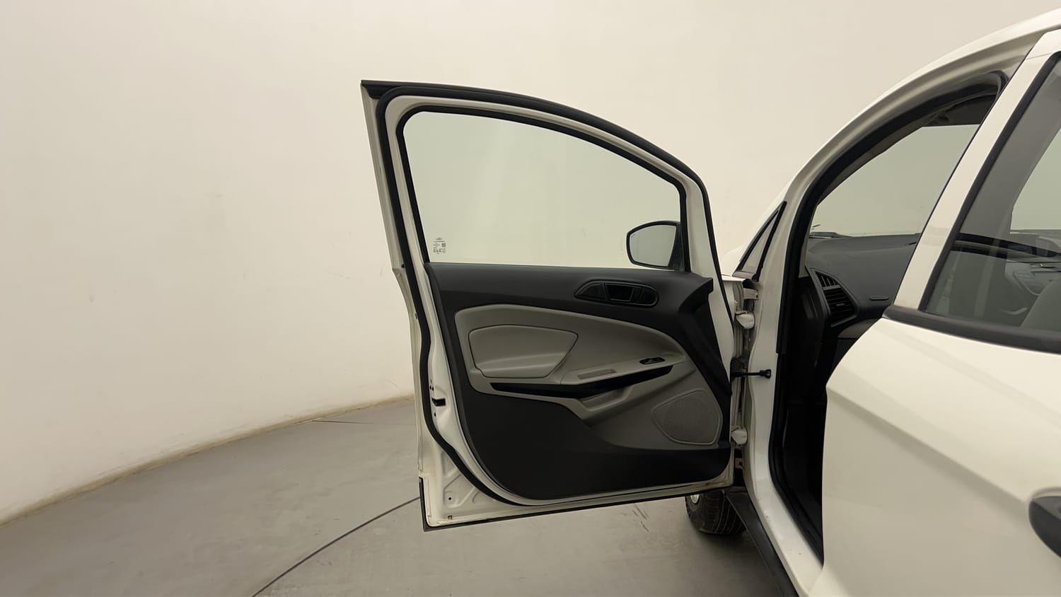 Used 2017 Ford EcoSport Ambiente 1.5L TDCi Diesel Manual interior LEFT FRONT DOOR OPEN VIEW