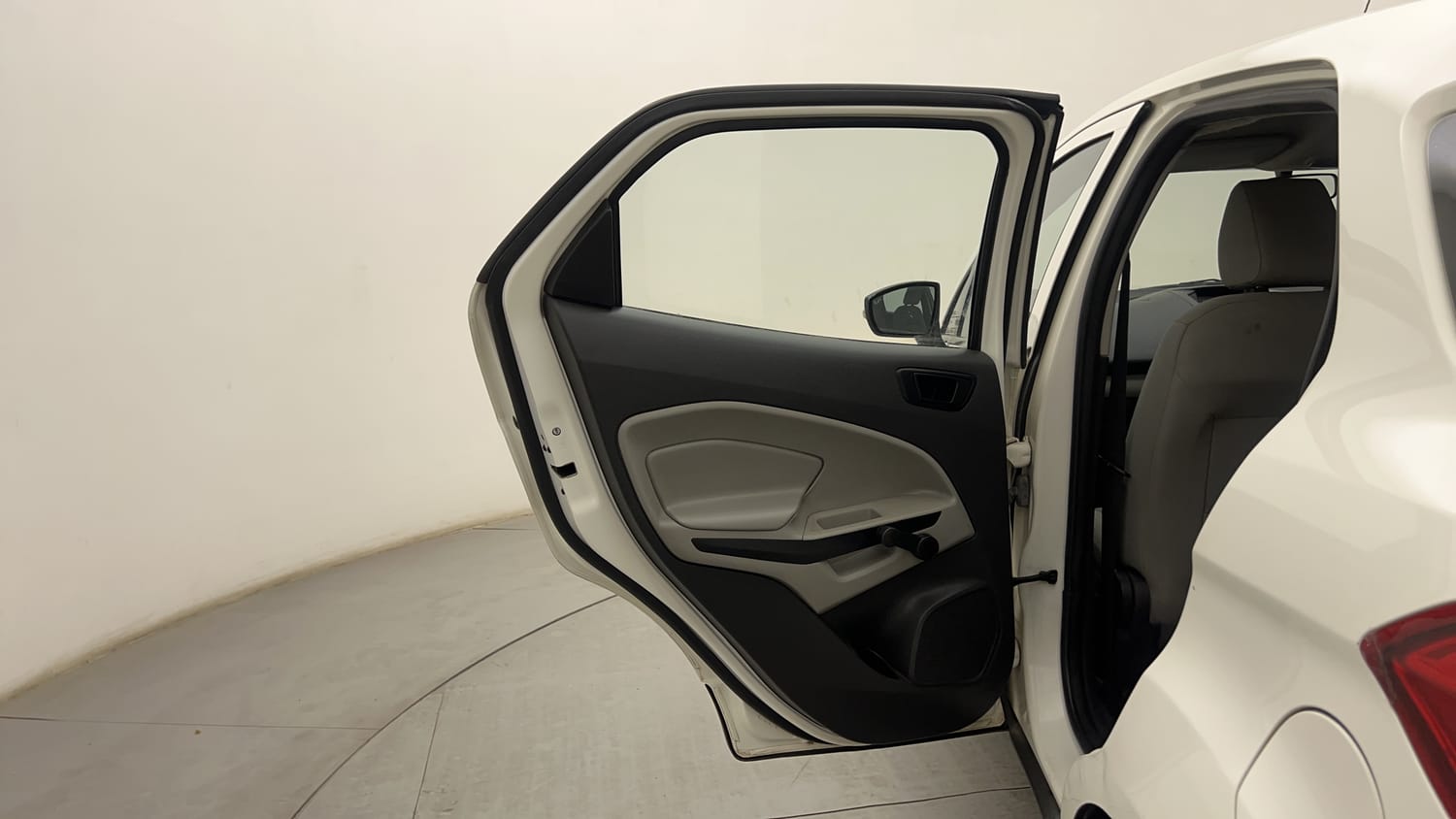 Used 2017 Ford EcoSport Ambiente 1.5L TDCi Diesel Manual interior LEFT REAR DOOR OPEN VIEW