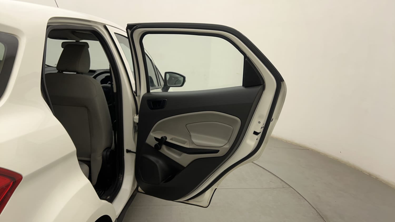 Used 2017 Ford EcoSport Ambiente 1.5L TDCi Diesel Manual interior RIGHT REAR DOOR OPEN VIEW