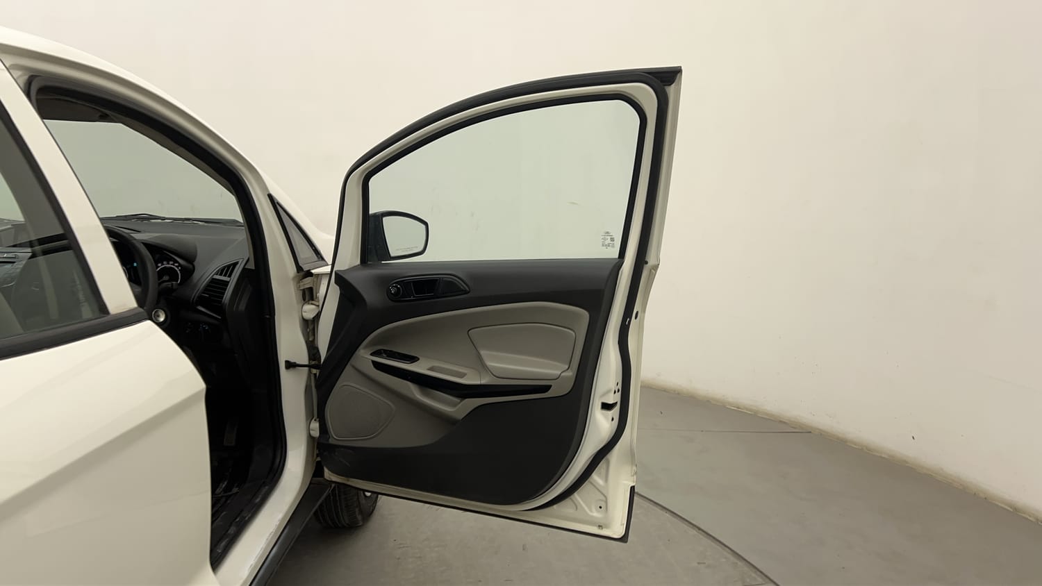 Used 2017 Ford EcoSport Ambiente 1.5L TDCi Diesel Manual interior RIGHT FRONT DOOR OPEN VIEW