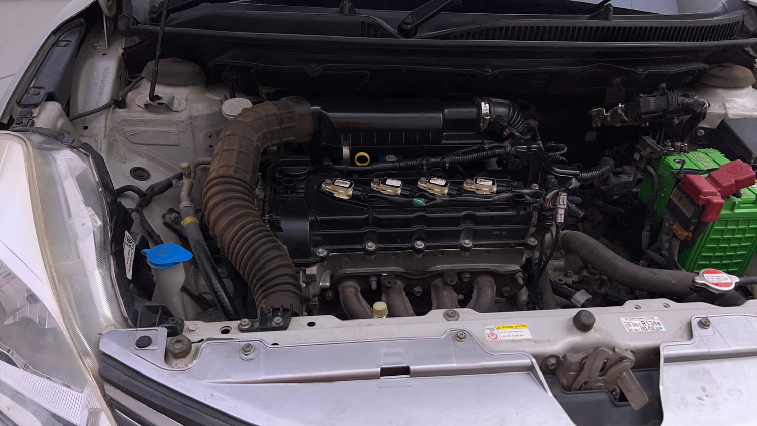 Used 2016 Maruti Suzuki Baleno Zeta AT Petrol Petrol Automatic engine ENGINE RIGHT SIDE VIEW