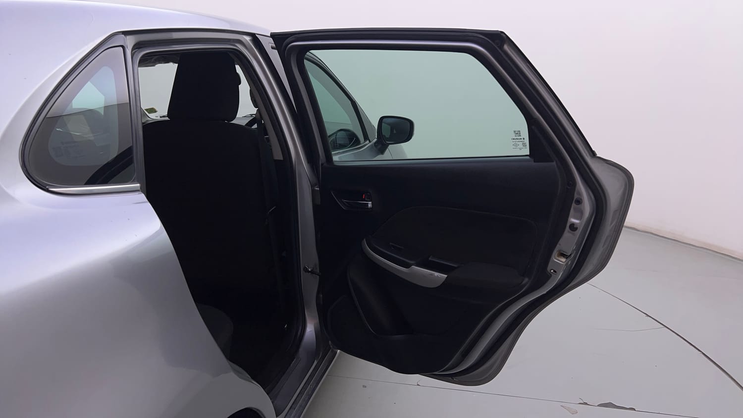 Used 2016 Maruti Suzuki Baleno Zeta AT Petrol Petrol Automatic interior RIGHT REAR DOOR OPEN VIEW