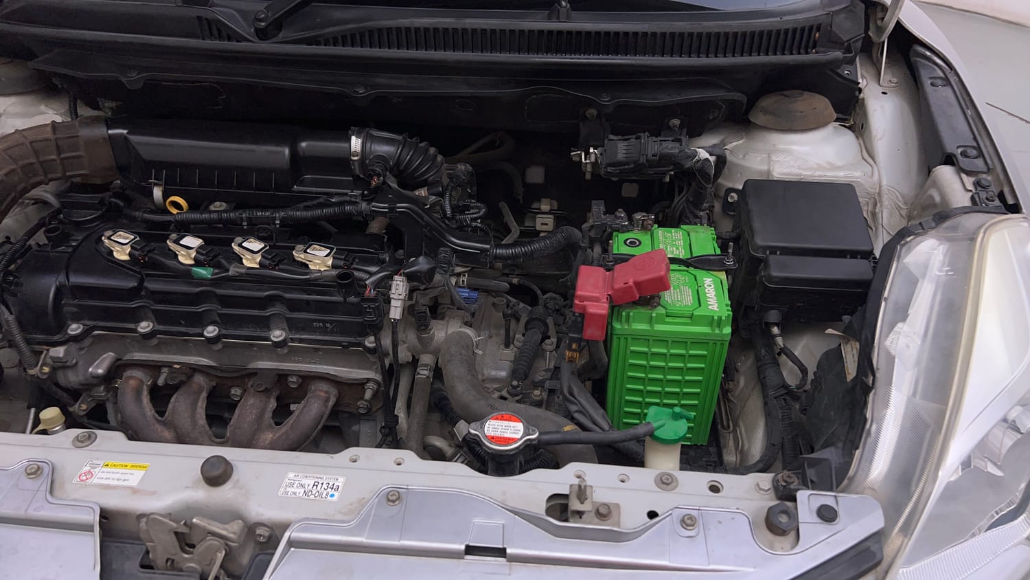 Used 2016 Maruti Suzuki Baleno Zeta AT Petrol Petrol Automatic engine ENGINE LEFT SIDE VIEW