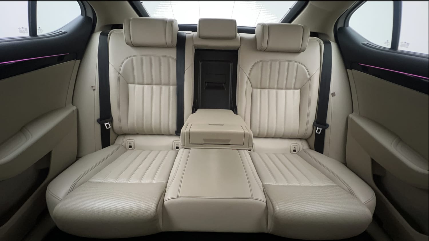 Used 2021 Skoda Superb L&K TSI AT Petrol Automatic interior REAR SEAT CONDITION VIEW