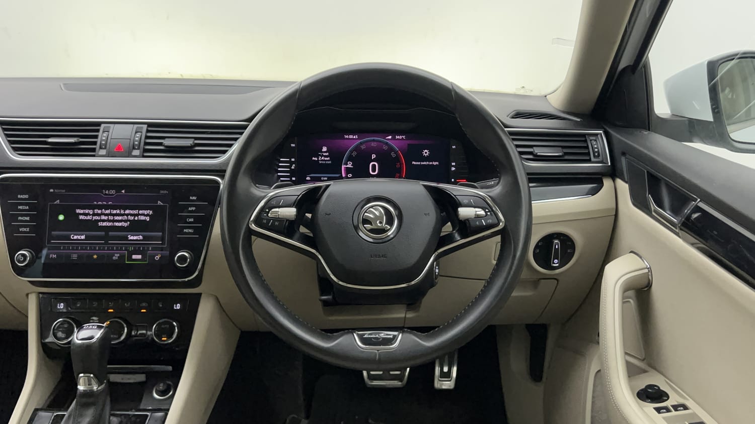 Used 2021 Skoda Superb L&K TSI AT Petrol Automatic interior STEERING VIEW
