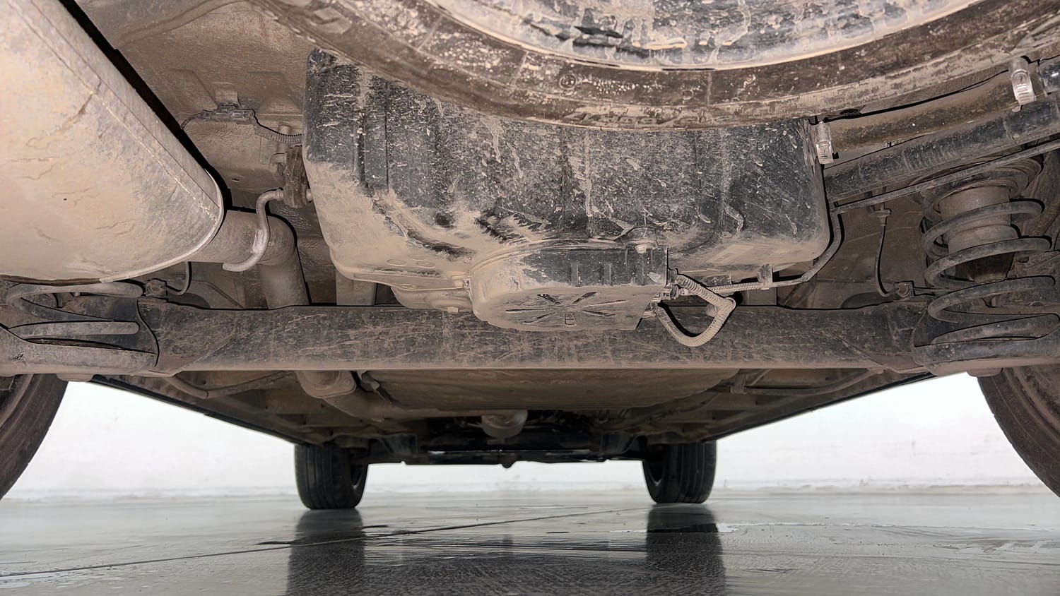 Used 2021 MG Motors Hector Sharp 2.0 Diesel Turbo MT Diesel Manual extra REAR UNDERBODY VIEW (TAKEN FROM REAR)