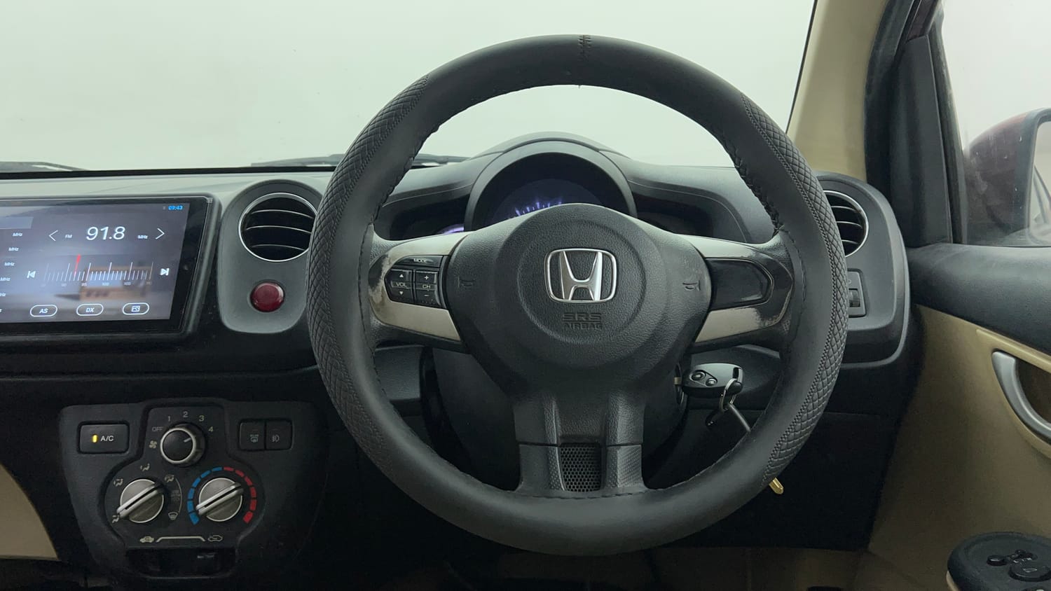 Used 2015 Honda Amaze 1.2 VX (O) Petrol Manual interior STEERING VIEW